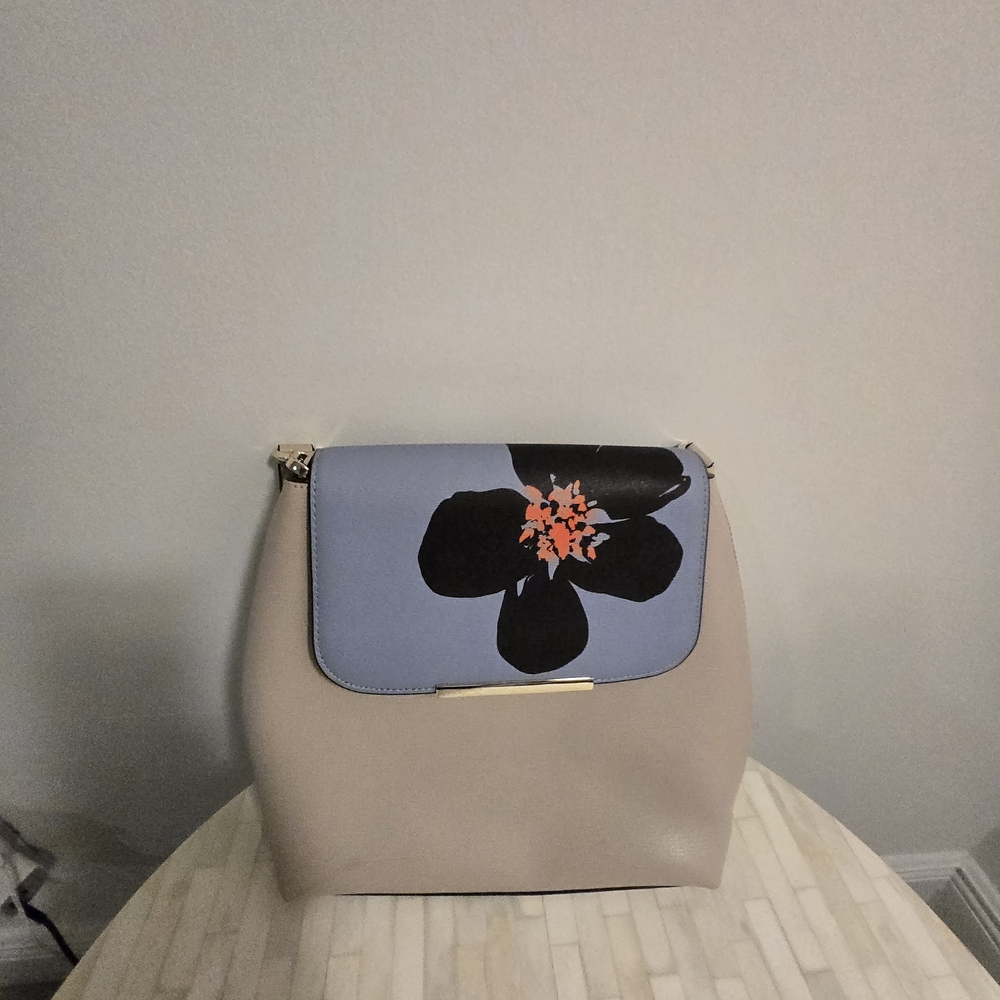Kate Spade Beige and Blue Bag
